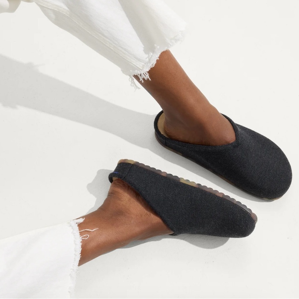 BRAND NEW IN BOX ROTHY’S SOFT BLACK THE CASUAL CLOG SIZE 7